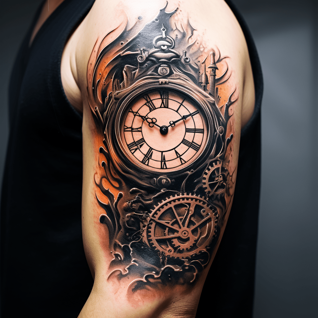 Timeless Clock Tattoos Meaning And Examples For Your Next Tattoo